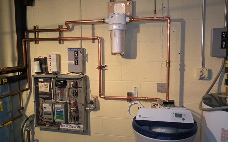 Under-sink reverse osmosis system installed in a Fresno kitchen